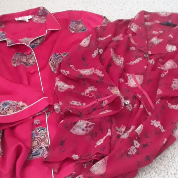 GUCCI..VINTAGE "RED SILK PUMPS" - Picture 6 of 8